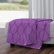 Spooky Damask - Purple