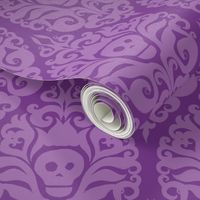 Spooky Damask - Purple