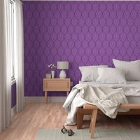 Spooky Damask - Purple