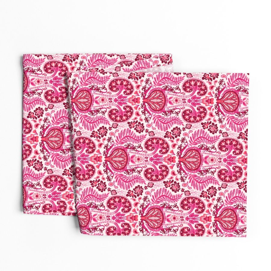 Pink Kidney Damask