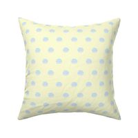 Macaron Polka Dots in Yellow/Blue