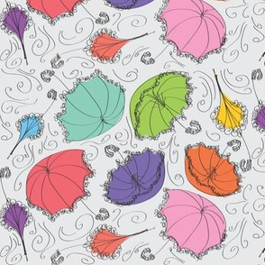 Wind & Whimsy Umbrella multi