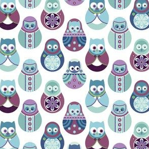 matryoshka owls