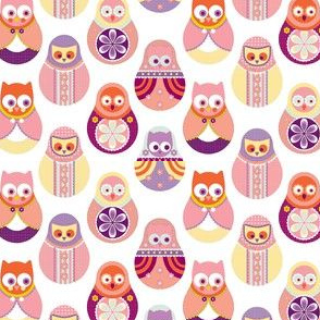 Matryoshka Owls