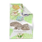 Waioli Tea Room Tea towel