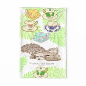 Waioli Tea Room Tea towel