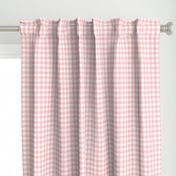 Gingham Check in peony pink