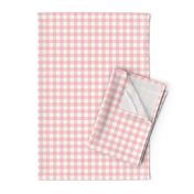 Gingham Check in peony pink