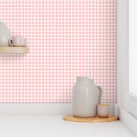 Gingham Check in peony pink