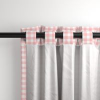 Gingham Check in peony pink