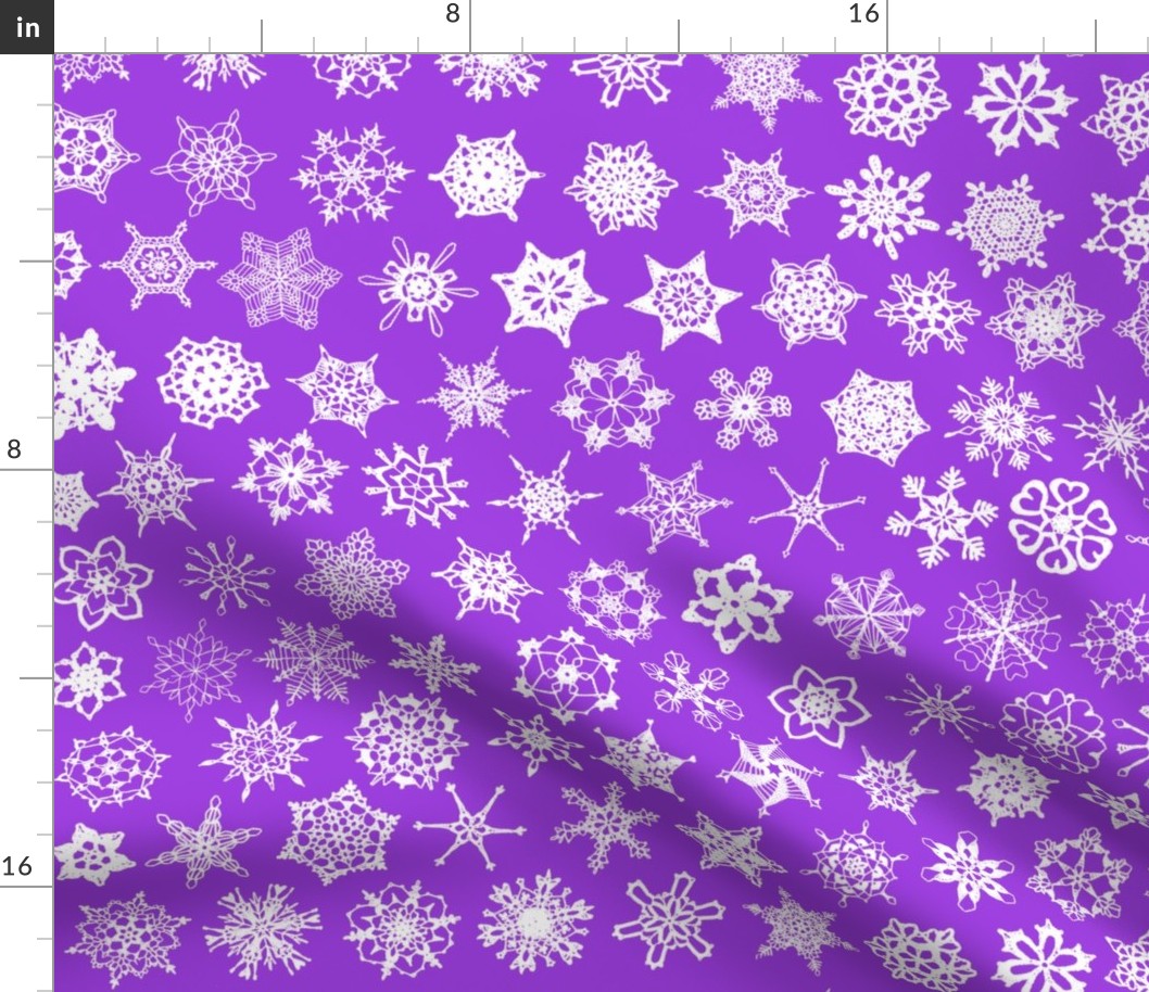 Snowcatcher Crochet Purple