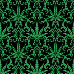 Hemp Damask 1 medium