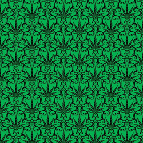 Hemp Damask 3- medium