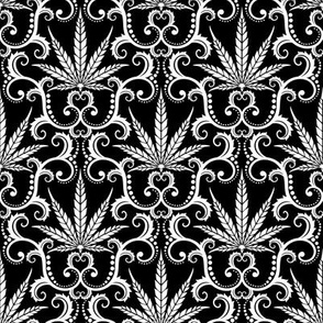 Hemp Damask 4- medium