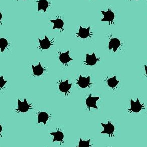 Scatter Cats (teal)