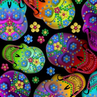 Colorful Calaveras