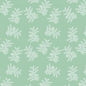 Delicate Ferns, Sage Green