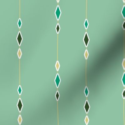 Cactus Diamond String in Green