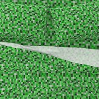  8-bit Darker Green Pixels- 3/4ths of an inch