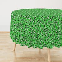  8-bit Darker Green Pixels- 3/4ths of an inch