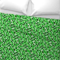  8-bit Darker Green Pixels- 3/4ths of an inch