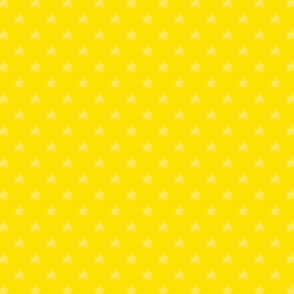 Large Yellow Stars on Dark Yellow