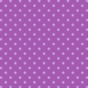 Large Purple Stars on Mid Purple