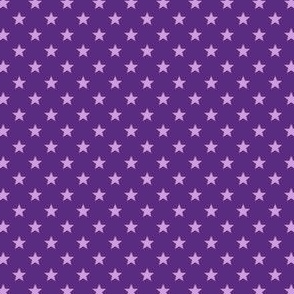 Large Purple Stars on Dark Purple