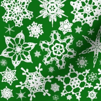 Snowcatcher Crochet Green