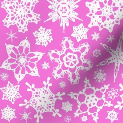 Snowcatcher Crochet Pink