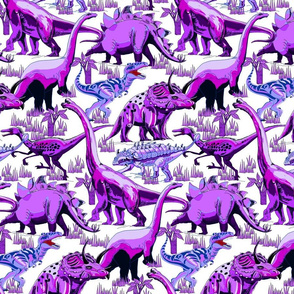 Purple Dinosaurs.