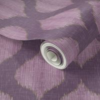 Lela Ikat in Plum