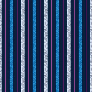 Mediterranean Stripe - Dark