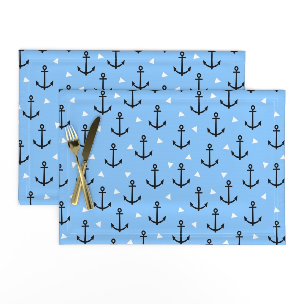 anchor tri triangle blue cute nautical boy nursery baby leggings boy baby shower leggings boots mocs cute triangle trendy accessories organic cotton knit