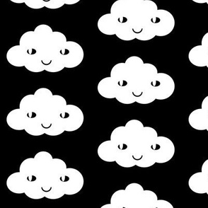 happy cloud black