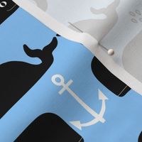 whale anchor nautical blue boy cute design for trendy kids summer leggings shorts organic cotton knit baby clothes nursery organic baby hipster baby