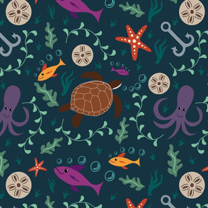 Marine Life Pattern