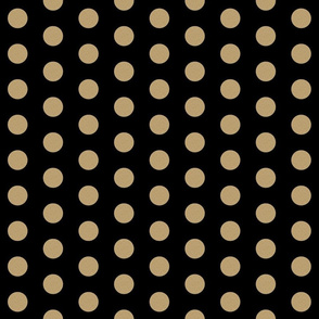 gold glitter polka dot