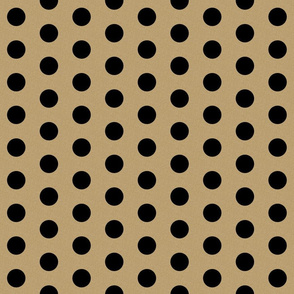 gold glitter black polka dots