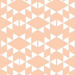 blush aztec triangles