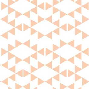 blush aztec triangles