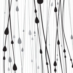 Dripping Ink Droplets by Friztin