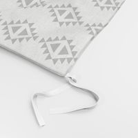 black and white aztec triangles