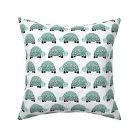 turtle funny happy animal mint pastel swedish modern minimal design