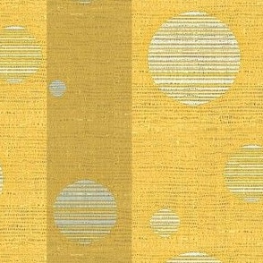 Blue Moon - yellow & gold stripe