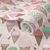ice cream - small scale cream