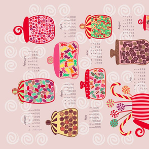 2016 Sweet Jars Calendar