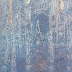 The Portal of Rouen Cathedral in Morning Light - Monet (1894)