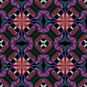 Purple and Pink Kaleidoscope Small