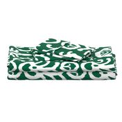 Ikat in emerald